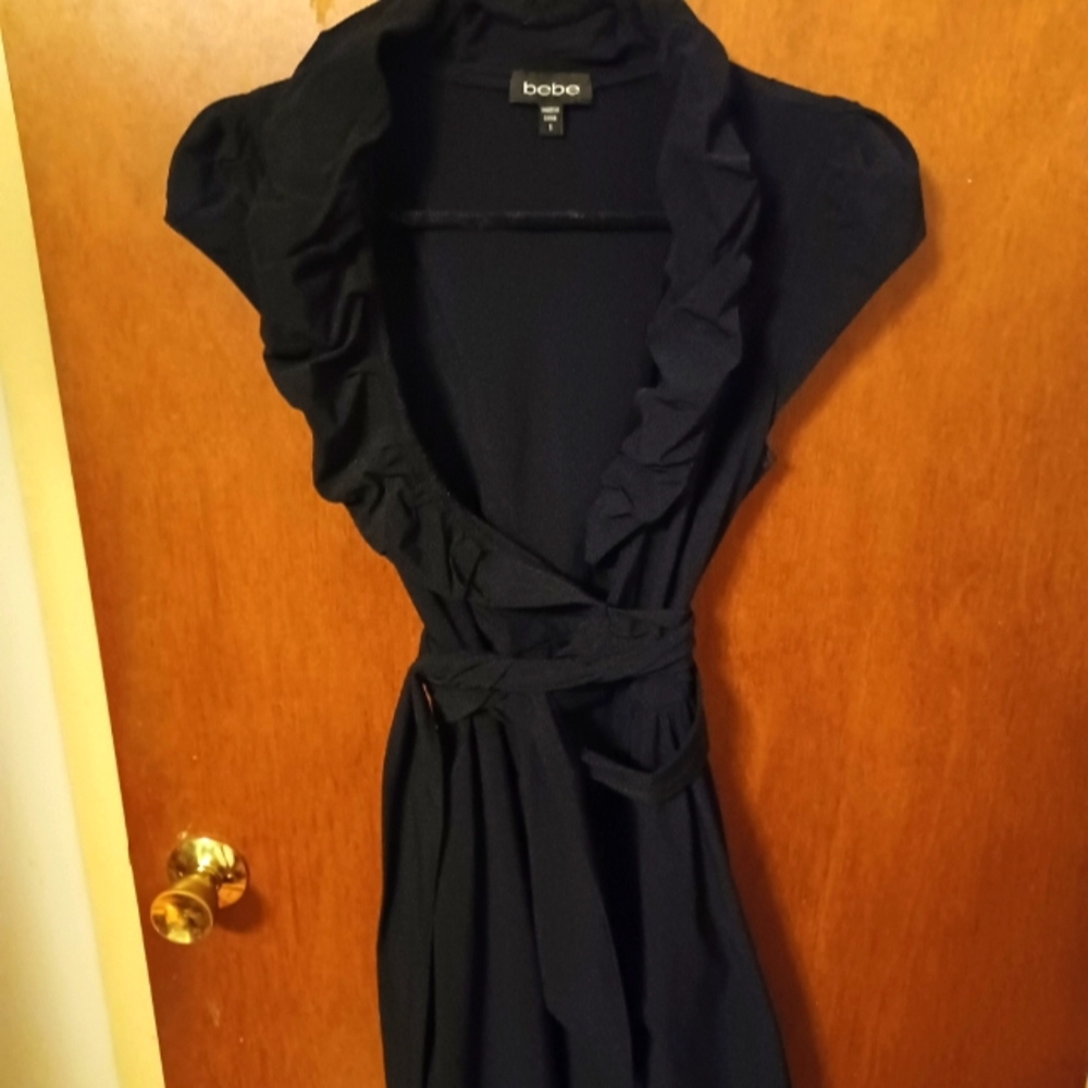 bebe tie-up dress